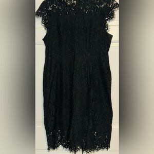 Elegant Black Lace Dress